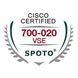 Cisco 700-020 VSE Exam Dumps