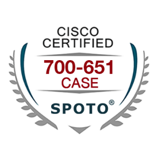 Cisco 700-651 CASE Exam Dumps